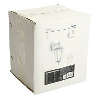 Садово-парковый светильник FERON 6102/PL6102 шестигранный на стену вниз 60W E27 230V, белый 11053