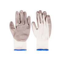Нейлоновые перчатки с нитриловым покрытием MOS 10" 12471М