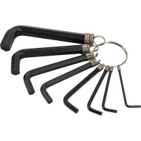 Набор имбусовых ключей на кольце 2-10мм Biber 90501 тов-085694