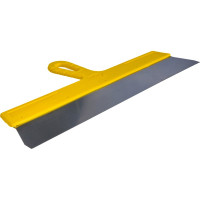 Фасадный шпатель (450 мм, нержавеющая сталь, желтая ручка) Biber МАСТЕР 35179 тов-176006