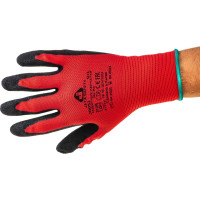 Перчатки для точных работ Jeta Safety с рельефным пенонитриловым покрытием, р.9/L JN051-L