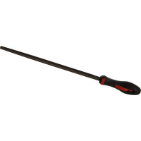 Круглый напильник с ручкой PVC (300 мм, насечка №3 мелкая) BAUM 3743300