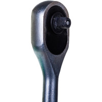 Трещоточный ключ 1/4 дюйма, 150мм, 45 зубьев TOPEX 38D501