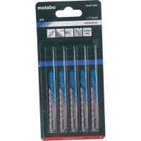 Пилки по стали и цветным металлам T118AF (57х1.2 мм, BIM, 5 шт.)  Metabo 623971000