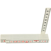 Складной метр (1 м, пластик) SOLA HKM 1/10W 53031301