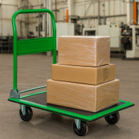 Тележка платформенная стальная г/п 300 кг EURO-LIFT ТН300 00000357