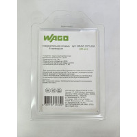 Соединительная клемма для быстрого монтажа WAGO 2273-205 5-ти проводная, 0,5-2,5 кв.мм, 450В, 24А, без пасты, 20шт 2536