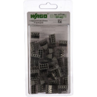 Соединительная клемма для быстрого монтажа WAGO 2273-208 8-ми проводная, 0,5-2,5 кв.мм, 450В, 24А, без пасты, 50 шт 2669