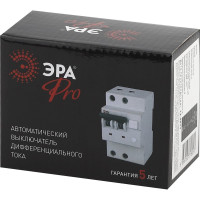 Автоматический выключатель дифференциального тока ЭРА NO-902-03 АВДТ 64 C50 30мА 1P+N тип A Б0031853