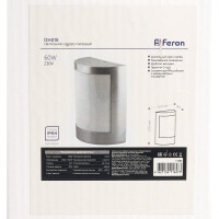 Садово-парковый светильник FERON DH018 230V без лампы E27, 220х160х60 11880