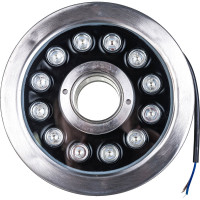 Светодиодный подводный прожектор FERON LL-891 D190хH75, IP68 12W AC24V RGB 32171