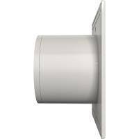 Осевой вытяжной вентилятор с обратным клапаном DICITI SLIM 4C D 100 Ivory 89-841