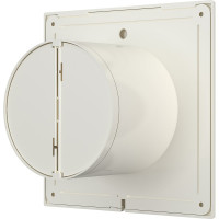 Осевой вытяжной вентилятор с обратным клапаном DICITI SLIM 4C D 100 Ivory 89-841