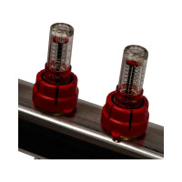 Коллектор из нержавеющей стали с расходомерами STOUT 13 выходов SMS 0917 000013