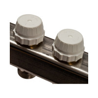 Коллектор из нержавеющей стали с расходомерами STOUT 13 выходов SMS 0917 000013