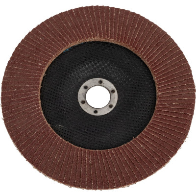 Круг лепестковый торцевой (180 мм; Р80; электрокорунд; коричневый) АТАКА 680880