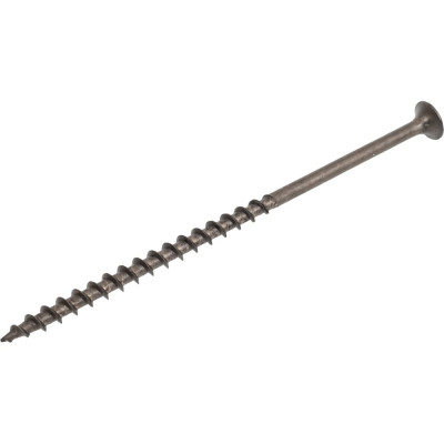 Саморез Качественный крепеж 4,8х102 потай, крупная резьба, оксид 260 шт 1000383 КЧ
