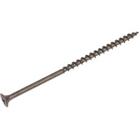 Саморез Качественный крепеж 4,8х102 потай, крупная резьба, оксид 260 шт 1000383 КЧ