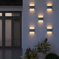 Садово-парковый светодиодный светильник Elektrostandard 1551 TECHNO LED TWINKY TRIO серый a038417