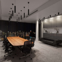 Светодиодный стационарный светильник Elektrostandard DLR021 9W 4200K черный матовый a037517