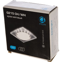Точечный светодиодный светильник Ambrella Light хром/матовый GX53+3W/LED WHITE/ G215 CH/WH