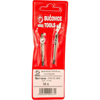 Набор метчиков из 2-х шт. M 6 шаг 1.0 мм Bucovice Tools 110060