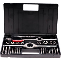 Набор метчиков и плашек Bucovice Tools M3-M12 115CrV3 34 предмета 310120