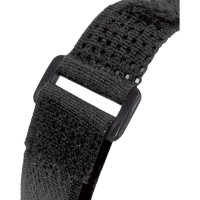 Стяжки велькро FORTISFLEX КСВ-П 20х300 черные 75039