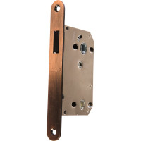 Сантехническая магнитная защелка Ренц межосевое расстояние 70 мм, медь античная INMagn 2070 AC