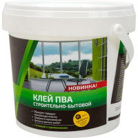 Клей ПВА Profilux СТРОИТЕЛЬНО-БЫТОВОЙ 0,9 кг Н0000003433