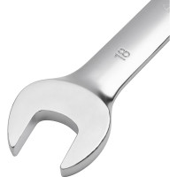 Комбинированный ключ трещоточный с шарниром 18мм AV Steel  AV-315218