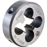 Плашка ООО "ТМТ ГРУПП" М16х1.5 Р6М5 6g 137176