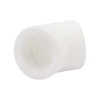 Угольник PRO AQUA PP-R 45 градусов белый 32 мм PA13512Pb