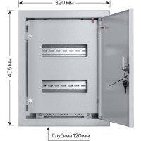 Встраиваемый распределительный щит ЩРВ-18 405х320х120 TDM ELECTRIC SQ0905-0003