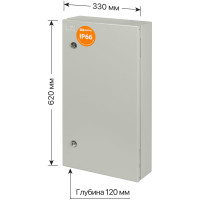 Распределительный навесной щит ЩРН-48 IP66 TDM ELECTRIC SQ0905-0073