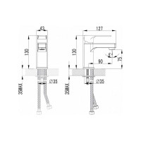 Смеситель для раковины Lemark Plus Grace LM1506С