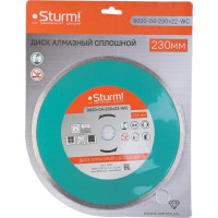 Диск алмазный сплошной по плитке (230х22.2/20 мм) Sturm 9020-04-230x22-WC