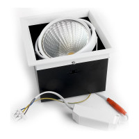 Карданный светодиодный светильник FERON 1x30W 2700 Lm, 4000К, 35 градусов, белый, AL211 29779