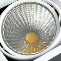 Карданный светодиодный светильник FERON 1x30W 2700 Lm, 4000К, 35 градусов, белый, AL211 29779