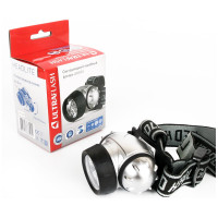 Налобный фонарь Ultraflash LED 5353 (металлик, 19LED, 4 реж, 3XR03, пласт, коробка) 10262
