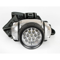 Налобный фонарь Ultraflash LED 5353 (металлик, 19LED, 4 реж, 3XR03, пласт, коробка) 10262