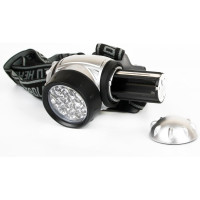 Налобный фонарь Ultraflash LED 5353 (металлик, 19LED, 4 реж, 3XR03, пласт, коробка) 10262