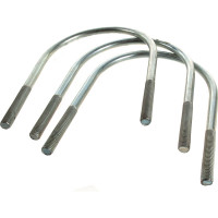 U-образный хомут FORTISFLEX болт оцинкованный 5'' М12 Q146х200х65 мм 63129