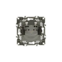 Розетка ЭРА 12-2105-03 2P, 16A-250В, IP20, алюминий Б0018256