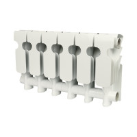 Алюминиевый радиатор ROMMER Plus 200 6 секций RAL9016 89989