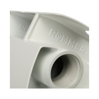 Алюминиевый радиатор ROMMER Plus 200 6 секций RAL9016 89989