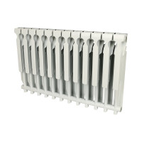 Алюминиевый радиатор ROMMER Plus 500 12 секций RAL9016 89567