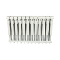 Алюминиевый радиатор ROMMER Plus 500 12 секций RAL9016 89567