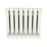 Алюминиевый радиатор ROMMER Profi 500 AL500-80-80-100 8 секций RAL9016 82484