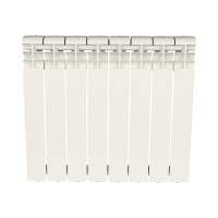 Алюминиевый радиатор ROMMER Profi 500 AL500-80-80-100 8 секций RAL9016 82484